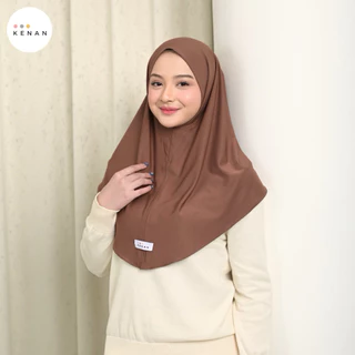KENAN - Clara Instan Hijab Daily Bergo Nonpad Size M