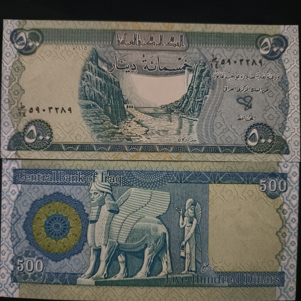Jual SA568 IRAQ 500 DINAR GRESS / BARU | Shopee Indonesia