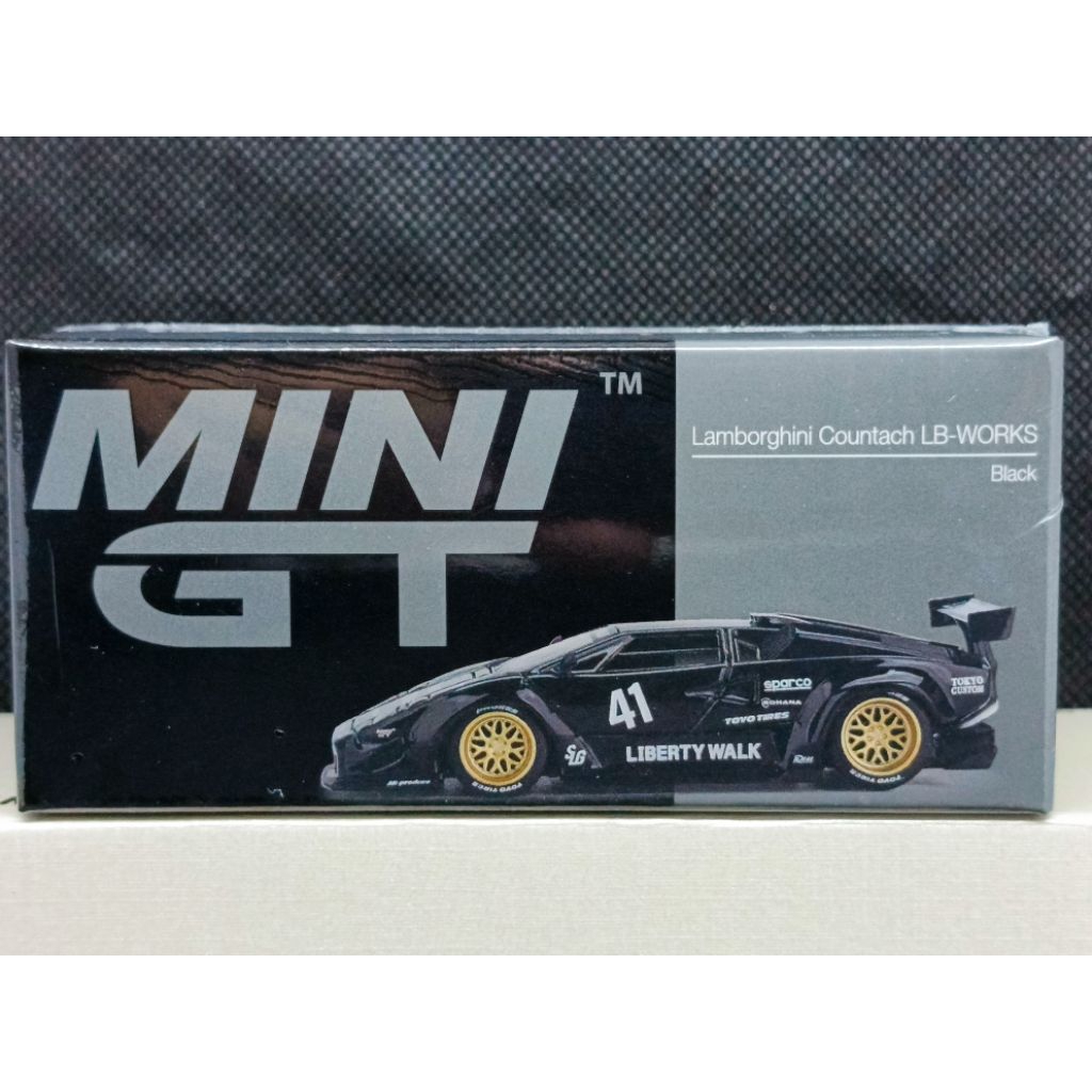 Jual Mini GT 1:64 Lamborghini Countach LBWK Black (sealed) | Shopee ...