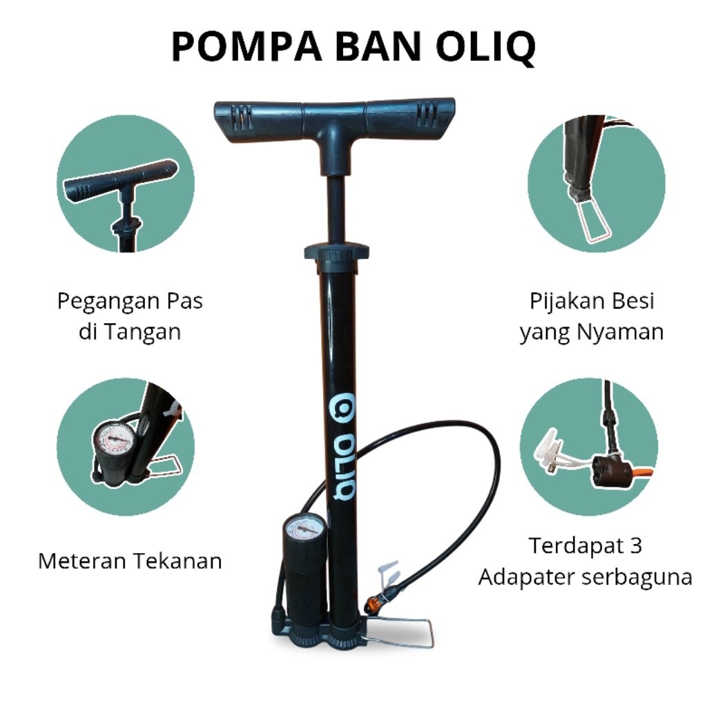 Jual Pompa Ban Sepeda Motor Oliq, Kompa Ban, Bola, dan Mainan | Shopee ...