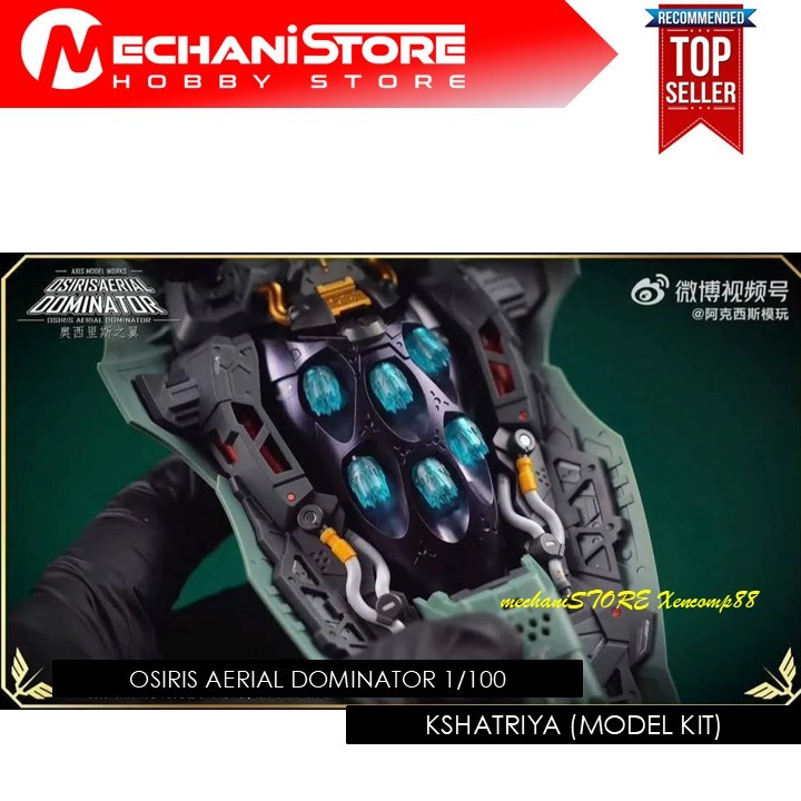 Jual Osiris Aerial Dominator 1/100 Kshatriya Model Kit by Axis Model ...