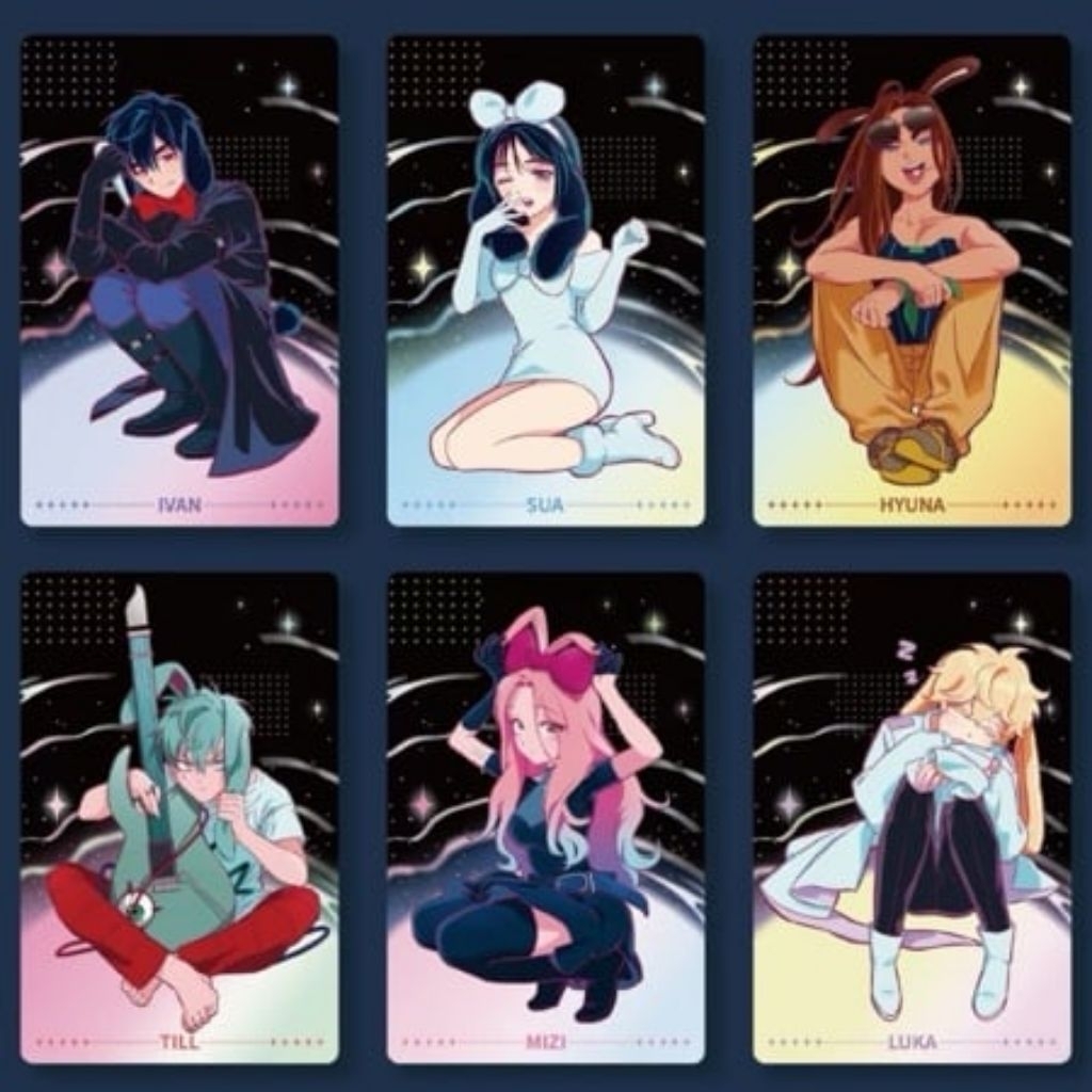 Jual Official Merchandise Alien Stage Rabbit Series Small Card ...