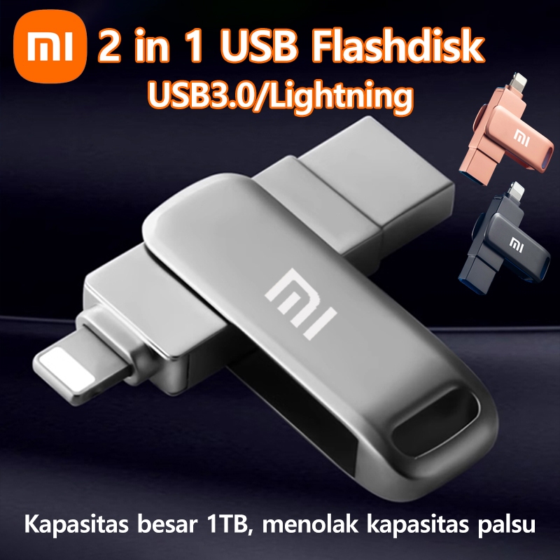 Jual Flashdisk 2TB OTG untuk iPhone – U201 Lightning + USB, Bisa untuk ...