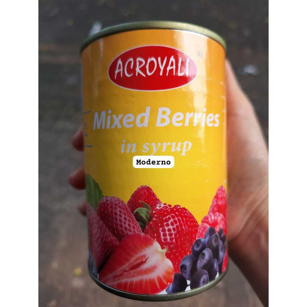Jual Acroyali Mixed Berries Dalam Sirup 415gr | Shopee Indonesia
