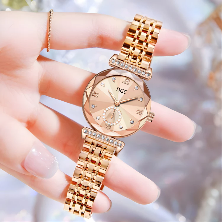 Jam Tangan Wanita Stainless Steel DGC
