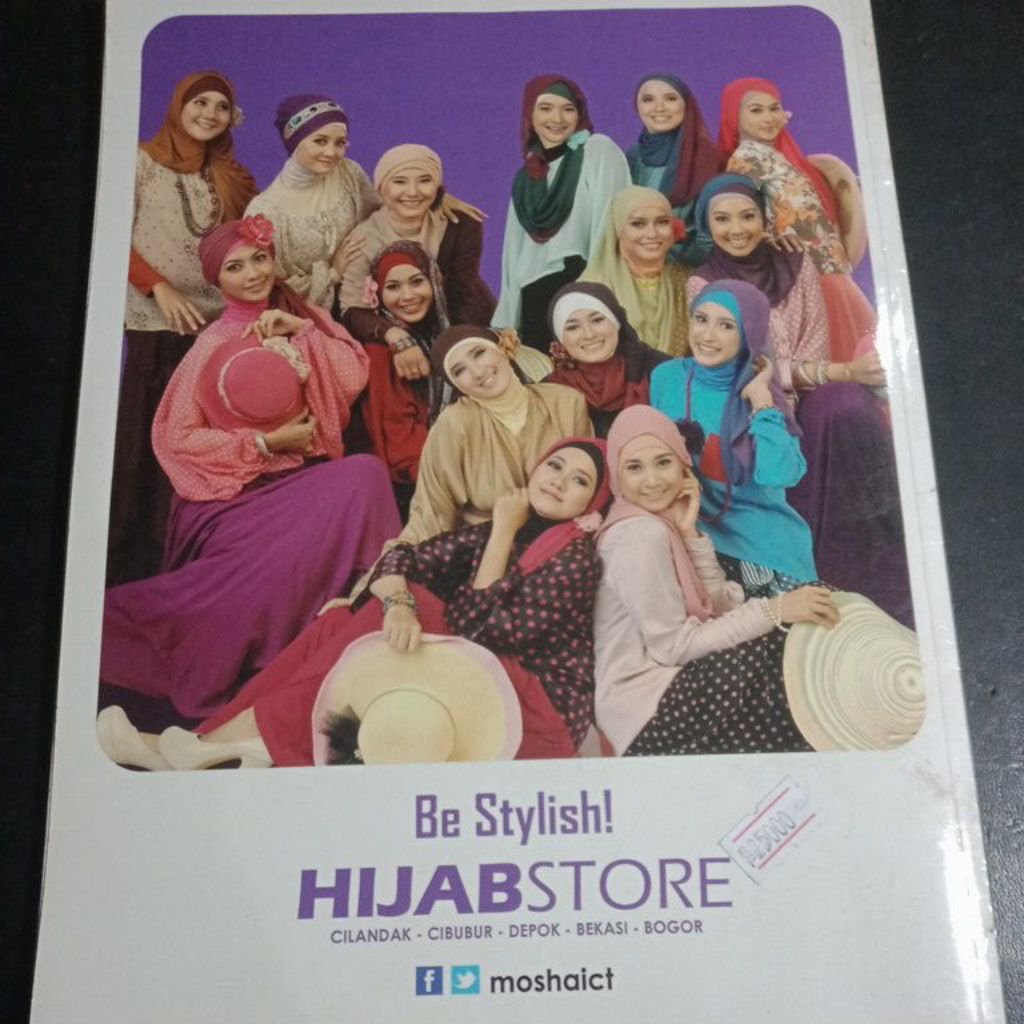 Jual Majalah Moshaict Inspirasi Hijab Masa Kini: 15 + 3 Model Hijab ...