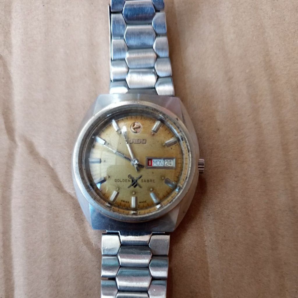 Jual jam Rado vintage otomatis clone Swiss bekas | Shopee Indonesia