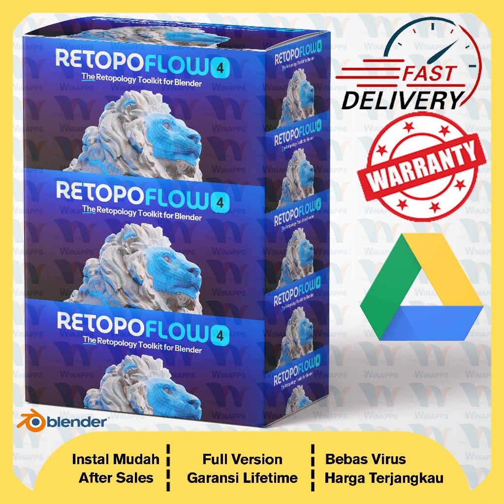 Jual RetopoFlow 4 for Blender 3D | Shopee Indonesia