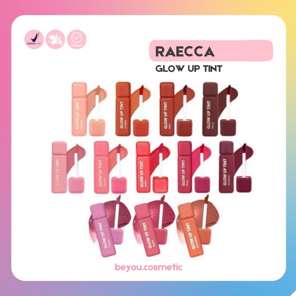 Jual RAECCA GLOW UP TINT LIPTINT | High Coverage Longlasting Lipstick ...