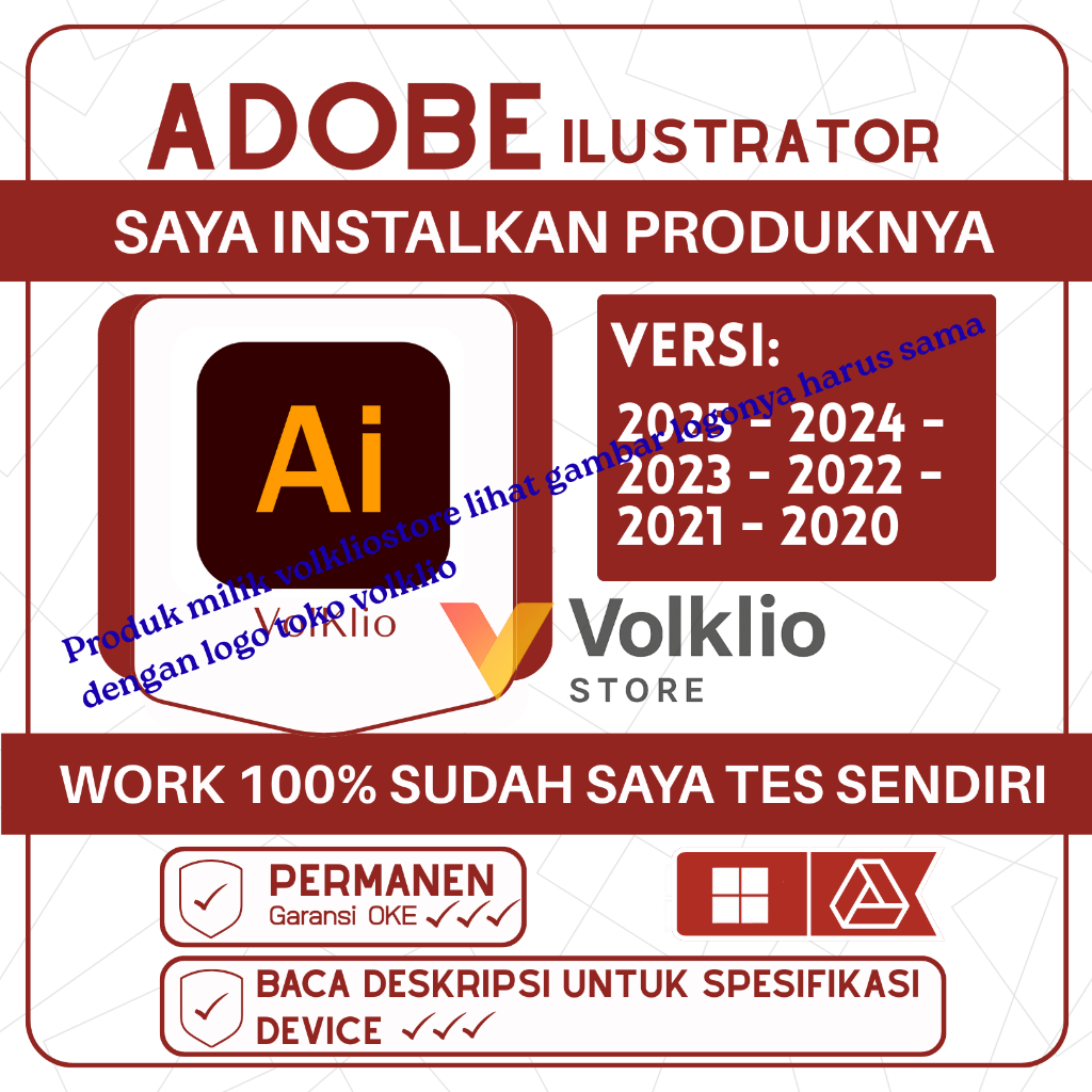 Jual Adobe Ilustrator Full Version + Windows (Link Drive + (Bonus IDM ...