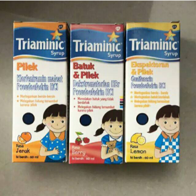 Jual Triaminic sirup 60mL All Varian - Meredakan Batuk dan Pilek Anak ...