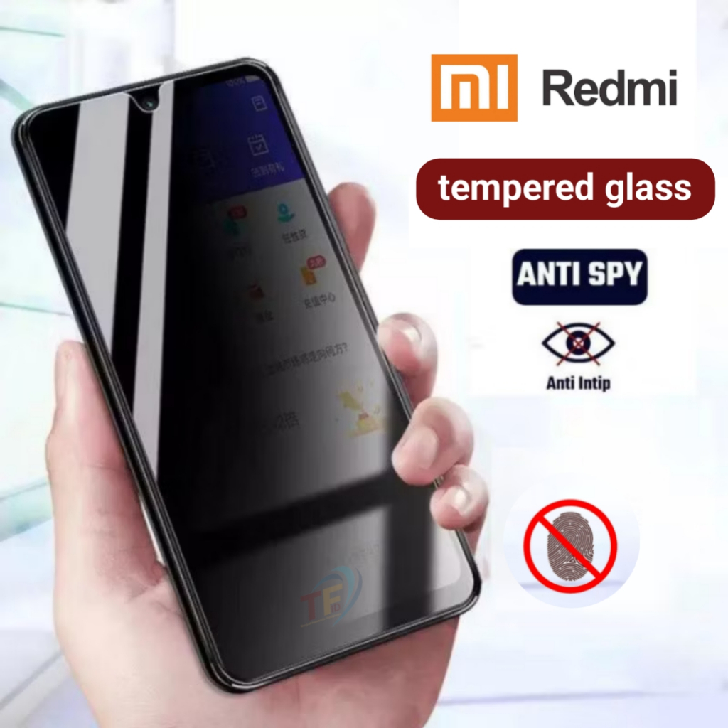 Jual TG full anti spy redmi Note 13 13 5G 13 4G 13pro 13pro 5G 14 4G/5G ...