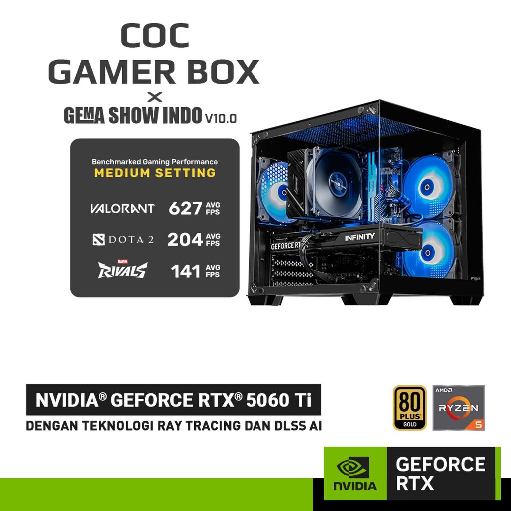 Jual COC GAMER BOX X Gema Show Indo V10.0 - Paket PC Rakitan GeForce ...