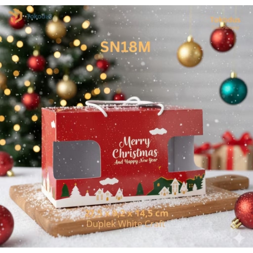 Jual SM Box natal 3 jar 750ml box natal 3 jar 800ml box natal 3 jar ...