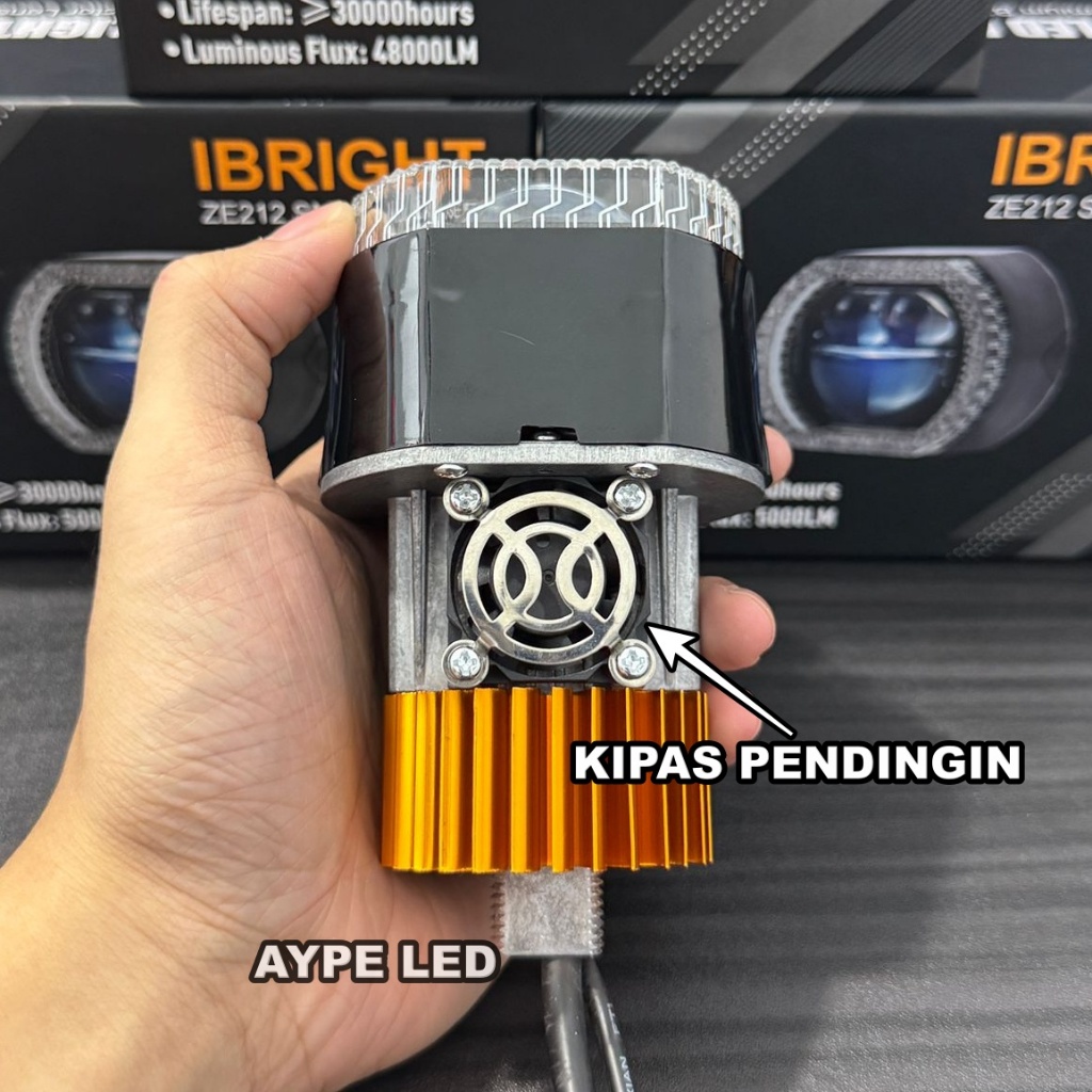 Jual Biled Matrix X1 Small Laser 2,5 inch Bluelens ZE 212 IBRIGHT Plus ...