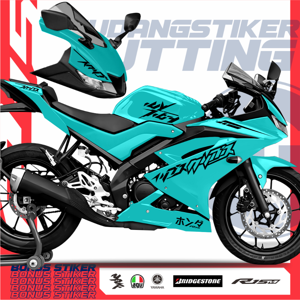 Jual STRIPING CUTTING R15 V3 YAMAHA STIKER MOTOR STICKER SKOTLET ...