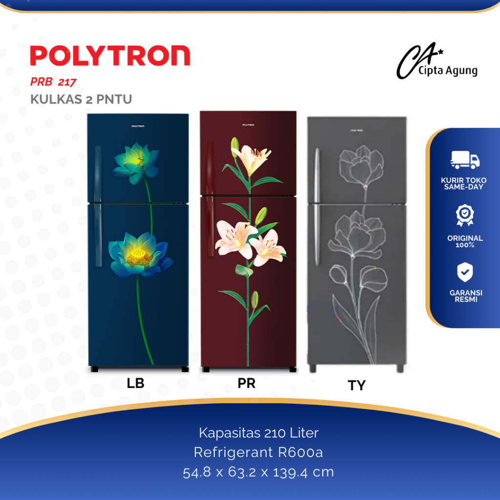 Jual POLYTRON KULAS 2 PINTU PRB-217PR PRB217PR PRB 217 PR PRB 217 PR ...