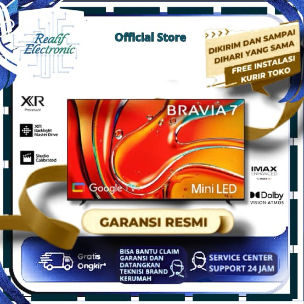 Jual Sony BRAVIA 7 75 Inch Android TV | Shopee Indonesia