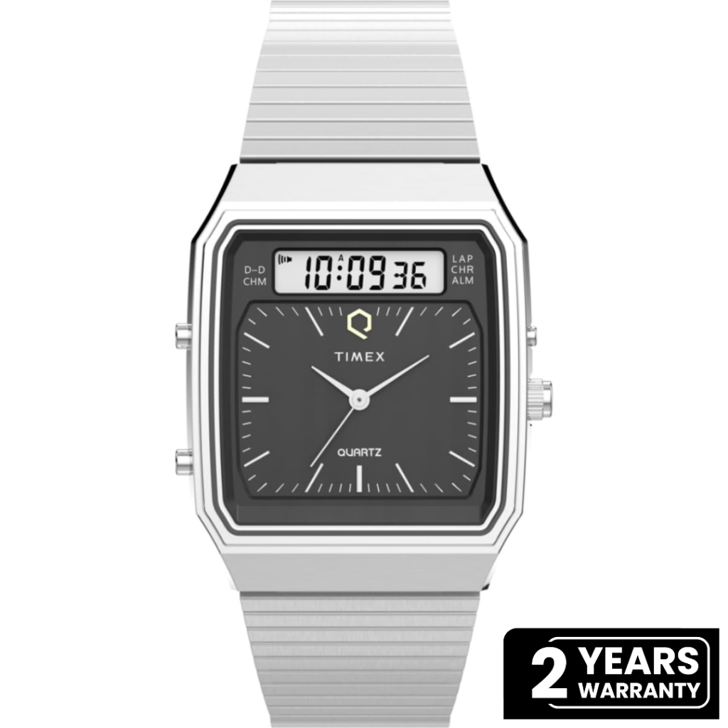 Jual Jam Tangan Unisex Timex Q 1982 Reissue Analog Digital Dial ...