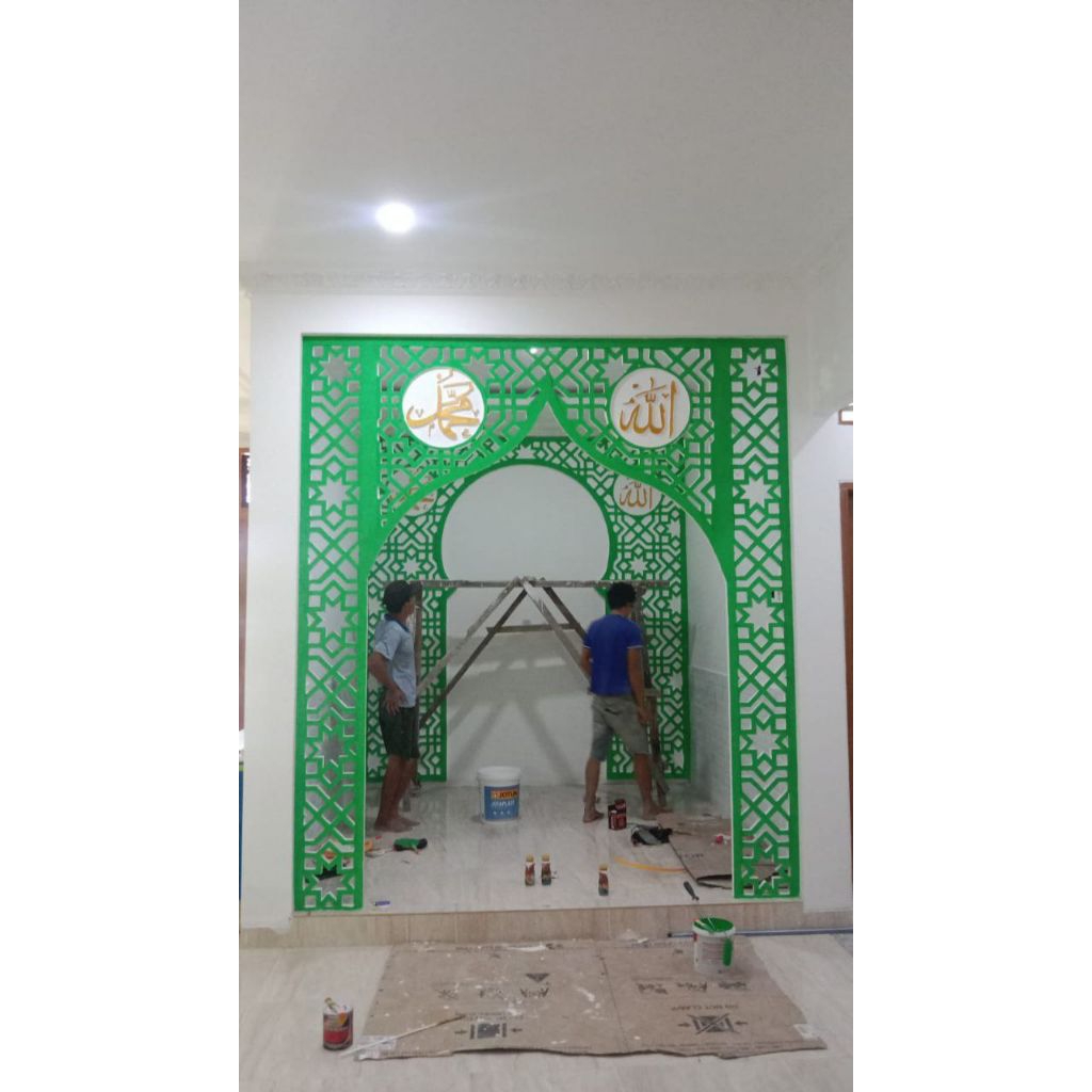 Jual Mihrab modern Led untuk serpong dan bogor | Shopee Indonesia