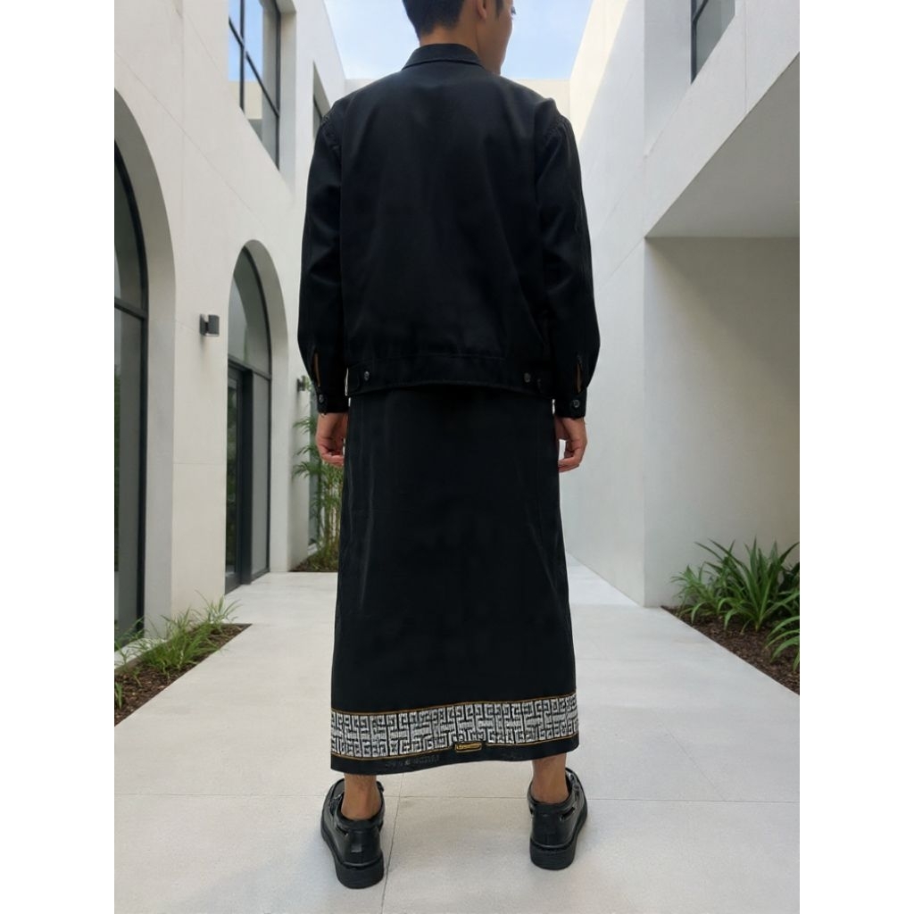 Sarung Tenun Polos Premium Mannaf