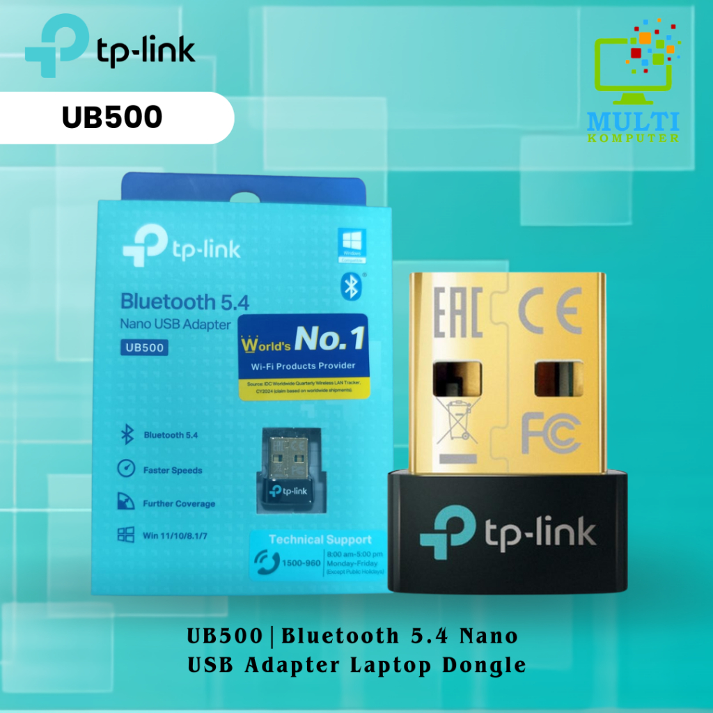 Jual TP-LINK UB500 BLUETOOTH 5.4 NANO USB ADAPTER For Desktop Laptop ...