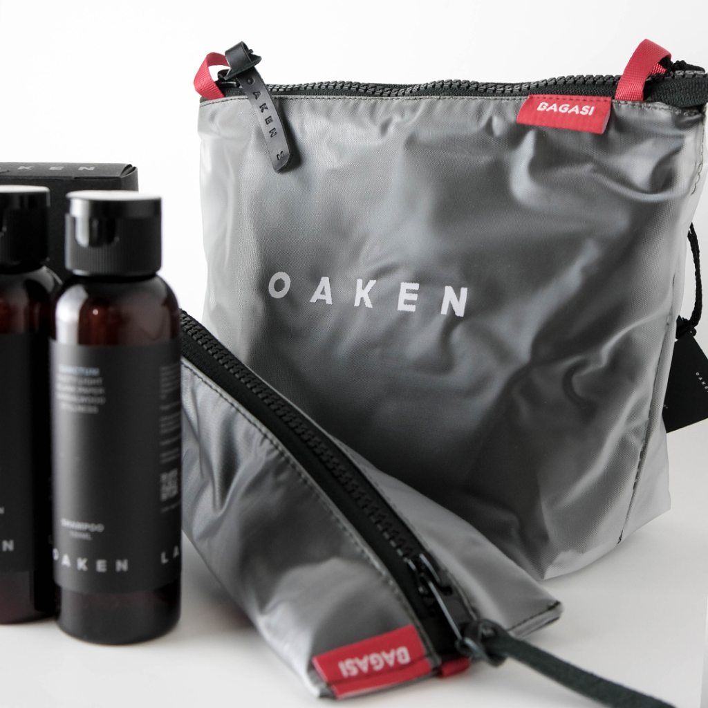 Jual Oaken Lab x Bagasi — Taki Pouch + Travel Kit | Shopee Indonesia