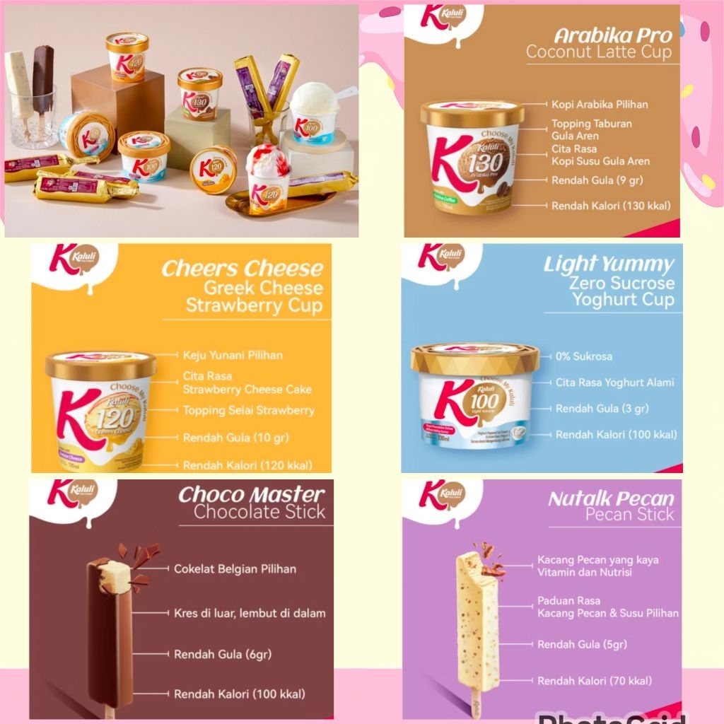 Jual Kaluli Ice Cream Terlengkap & Harga Terbaru Agustus 2026 | Shopee ...