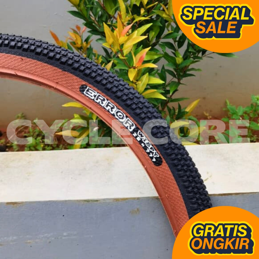 Jual Ban Luar Sepeda Kalcer 26 x 2.125 Gumwall Tanwall Skinwall Wispy ...