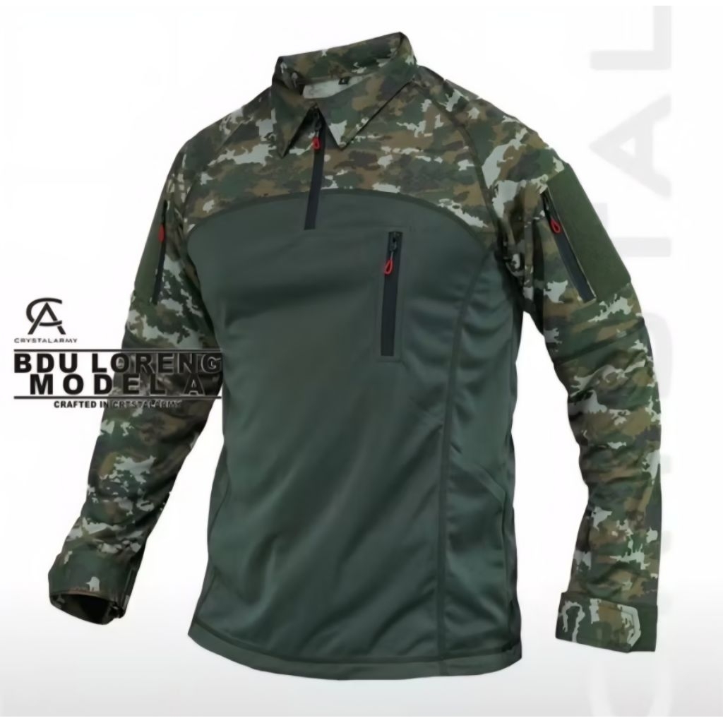 Jual KAOS LORENG DRYFIT LENGAN PANJANG / KAOS OUTDOOR DRY-FIT - BAJU ...