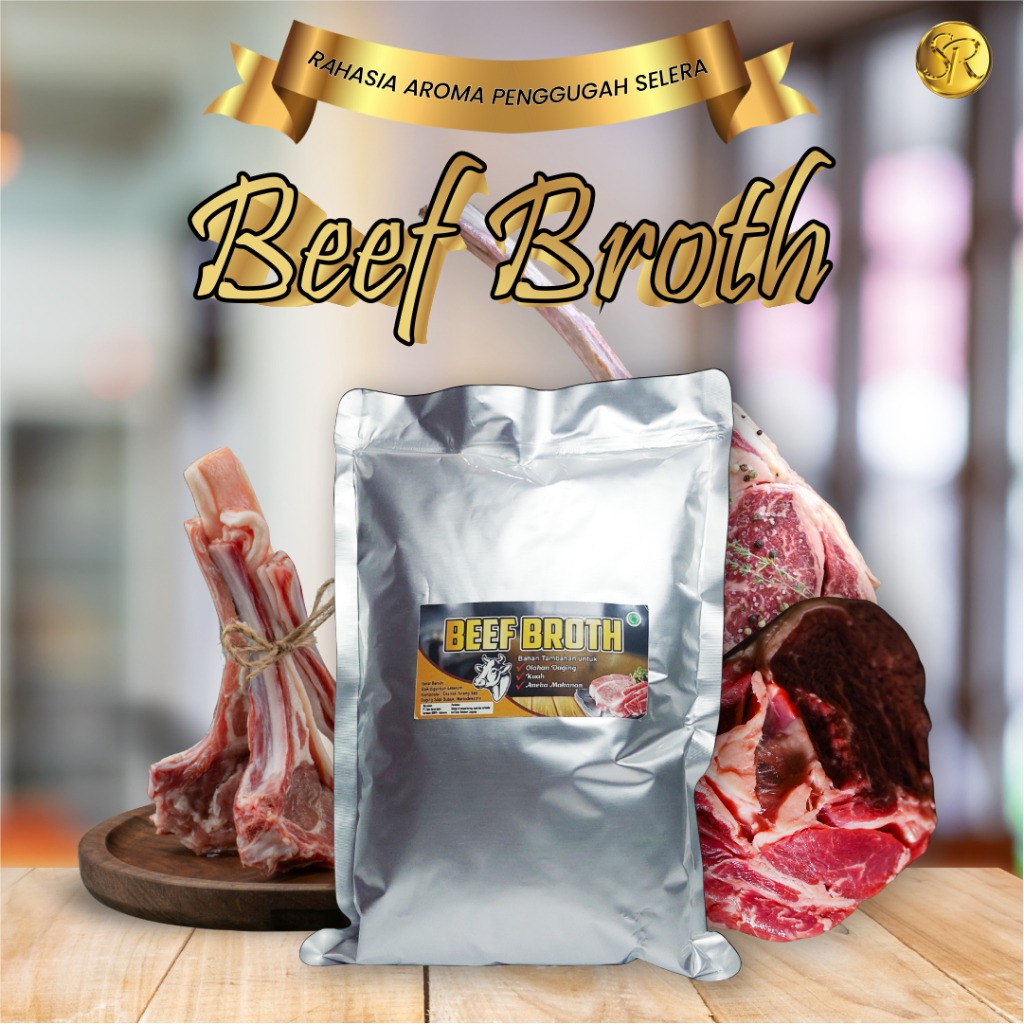 Jual [1Kg] Beef Broth | Beefbroth | Beef Brooth | Beefbrooth (Booster ...