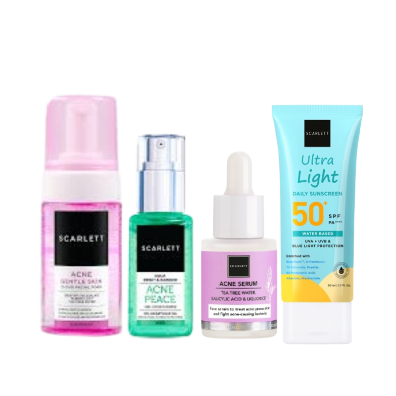 Jual Scarlett Whitening Paket Acne Series (Free Gift) Toner