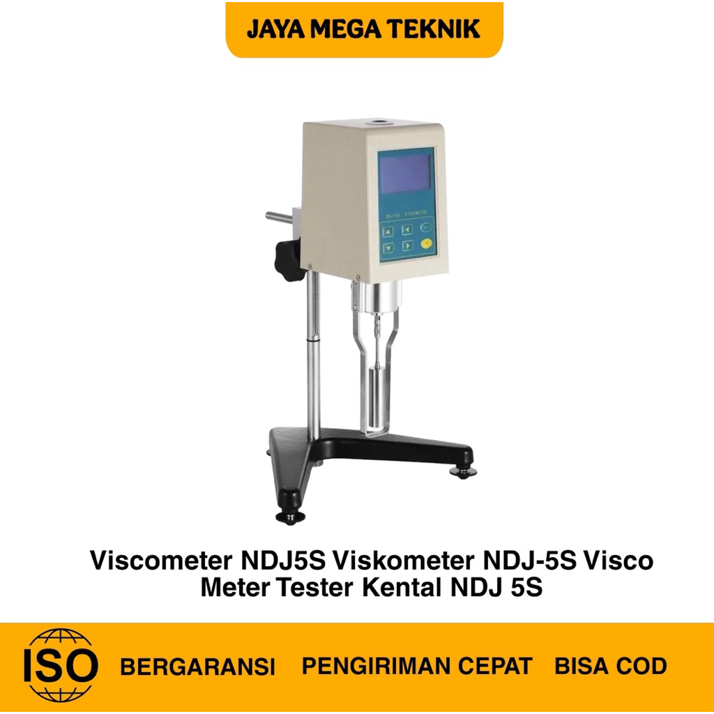 Jual Viscometer NDJ5S Viskometer NDJ-5S Visco Meter Tester Kental NDJ ...