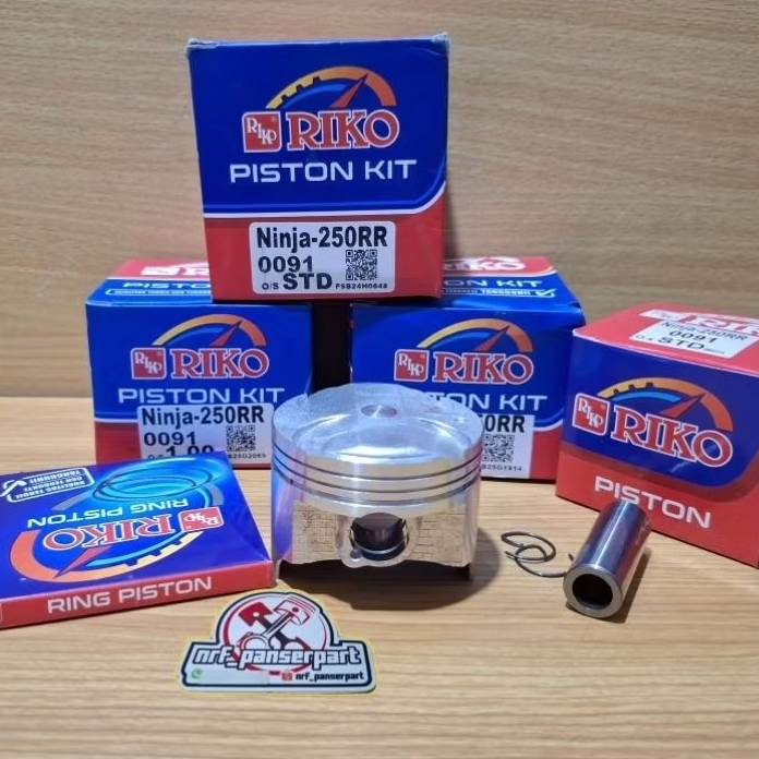 Jual PISTON KIT SEHER SET RING KAWASAKI NINJA 250 KARBURATOR /KARBU ...