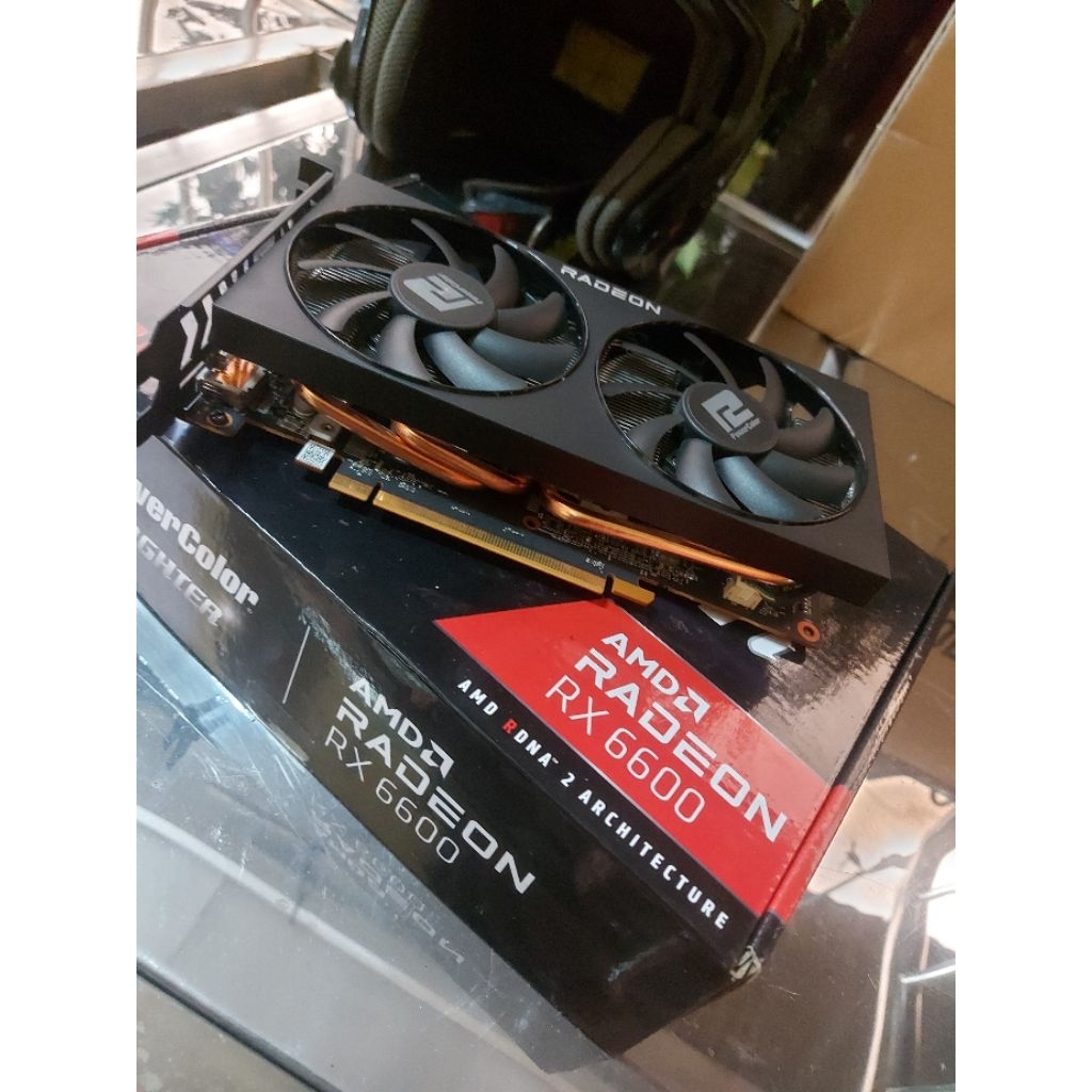 Jual Power Color Fighter RX6600 8Gb GDDR6 Segel Second Like New ...