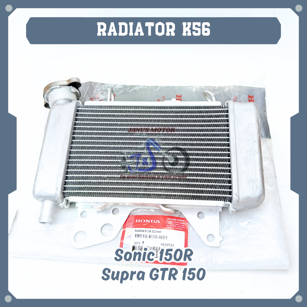 Jual Radiator Pendingin Motor Honda K56 Sonic 150R Supra GTR 150 ...