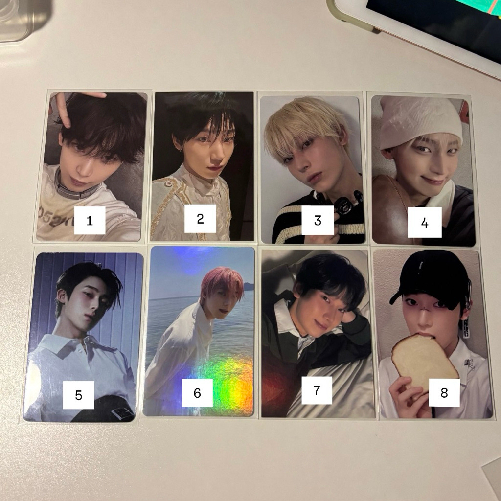 Jual Official pc sunoo (1-8) - Photocard pc Sunoo kim sunoo enhypen pob ...