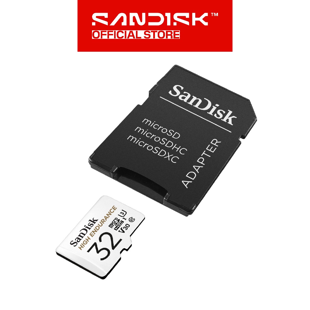 SANDISK microSDHC High Endurance 32GB (Up to 100MB/s) for CCTV IP Cam Video Monitoring (2)
