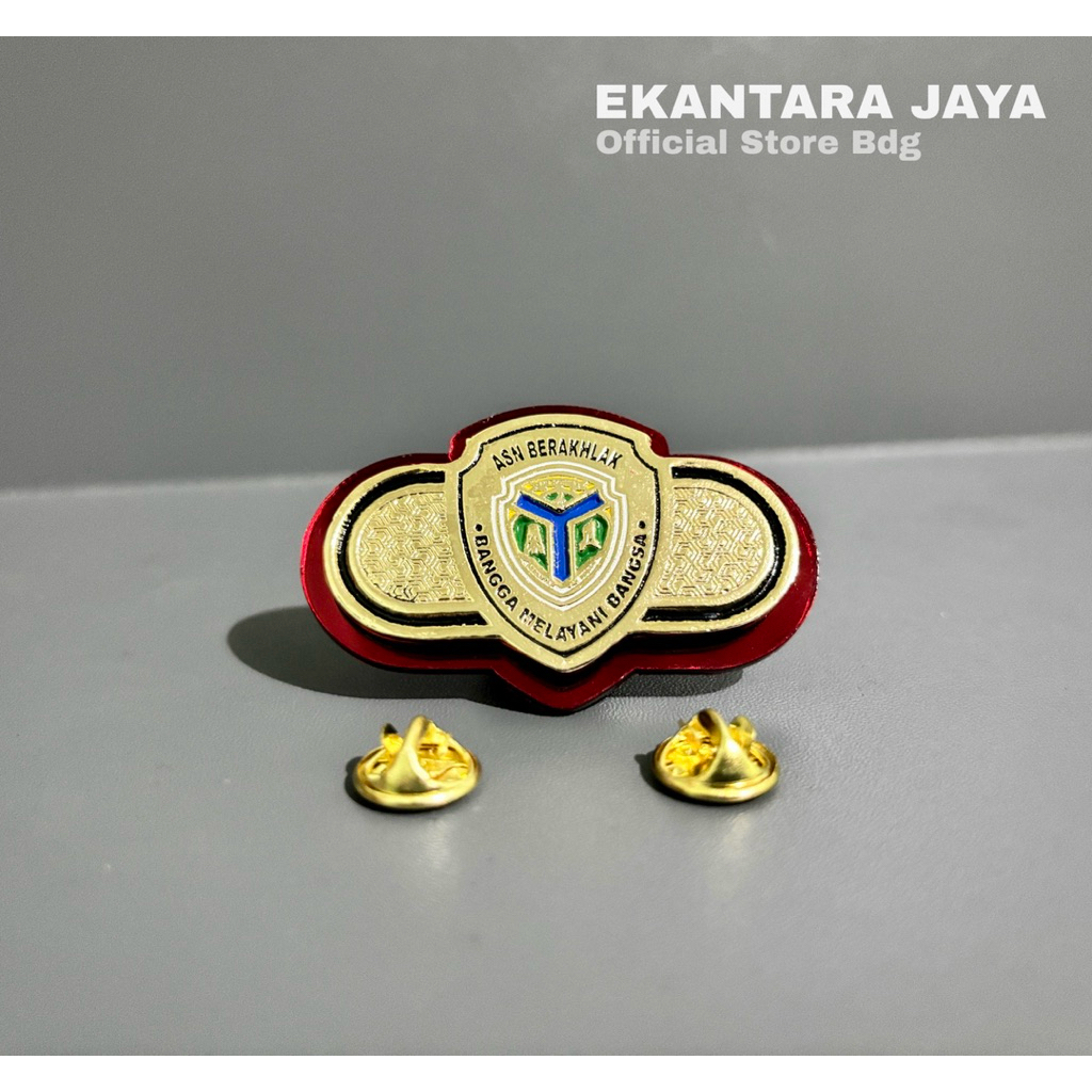 Jual Pin ASN / Brivet ASN-PNS / Brevet ASN Berakhlak Premium | Shopee ...