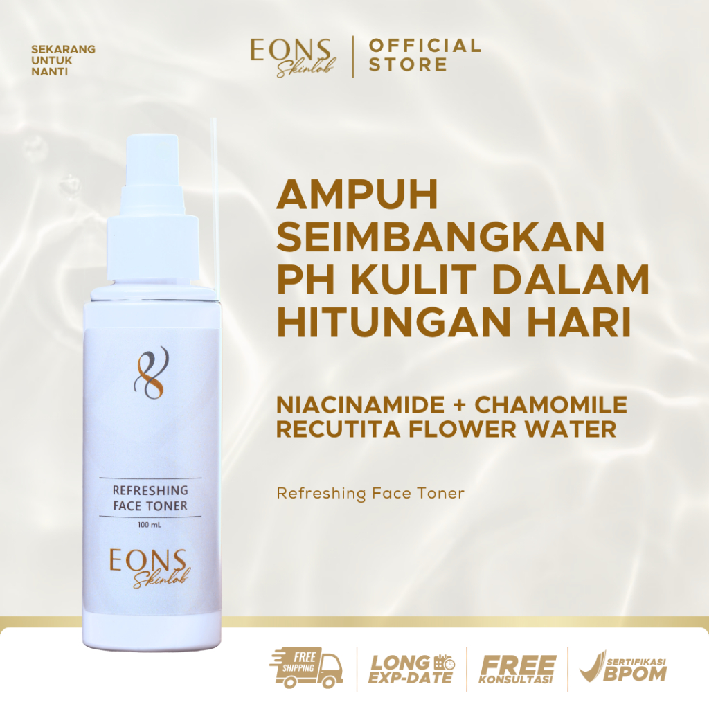 Jual EONS SKINLAB - Refreshing Face Toner 100ml | Toner Pembersih dan ...