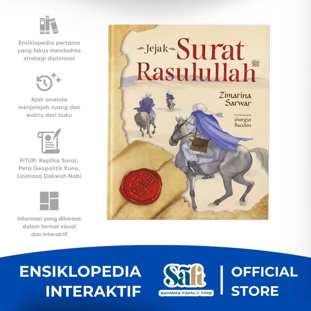 Jual Jejak Surat Rasulullah Ensiklopedia Sirah Interaktif - Saft ...