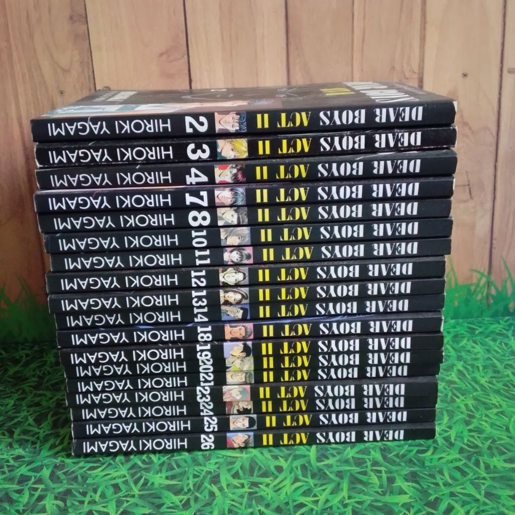Jual Komik Dear Boys Act ll vol 2 3 4 7 8 10 11 12 13 14 18 19 20