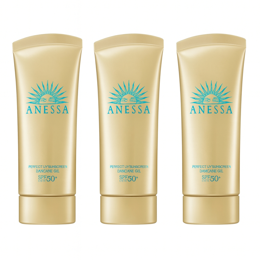 Jual Anessa Perfect Uv Sunscreen Gel + Mini Milk Original Japan ...