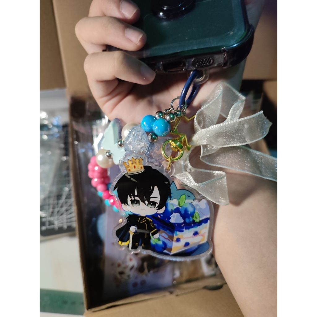 Jual ORV Joonghyuk Chibi Blueberry Cake (Keychain + Ribbon) | Shopee ...