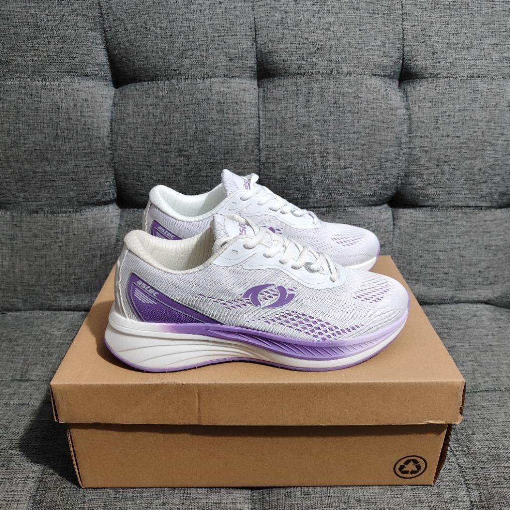 Jual Astec Running LAVA Women's - White/Purple [ASCFWW5SR3PU] | Shopee ...