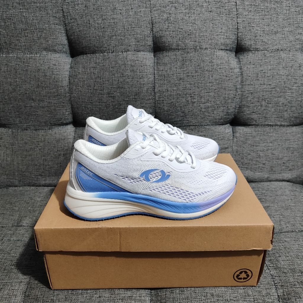 Jual Astec Running LAVA Women's - White/Blue [ASCFWW5SR3WH] | Shopee ...