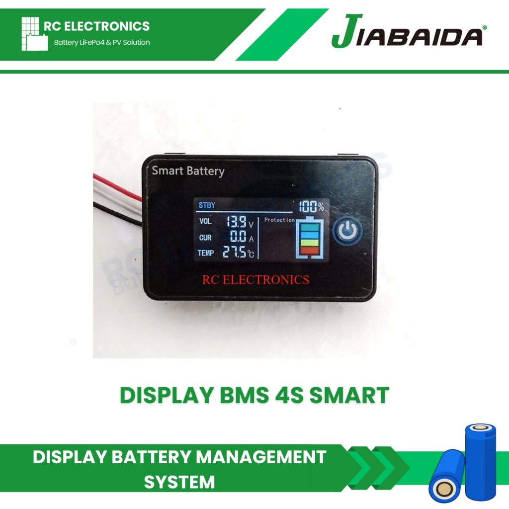 Jual Display SMART BMS JBD LCD3 UART 12V (4S) | Shopee Indonesia