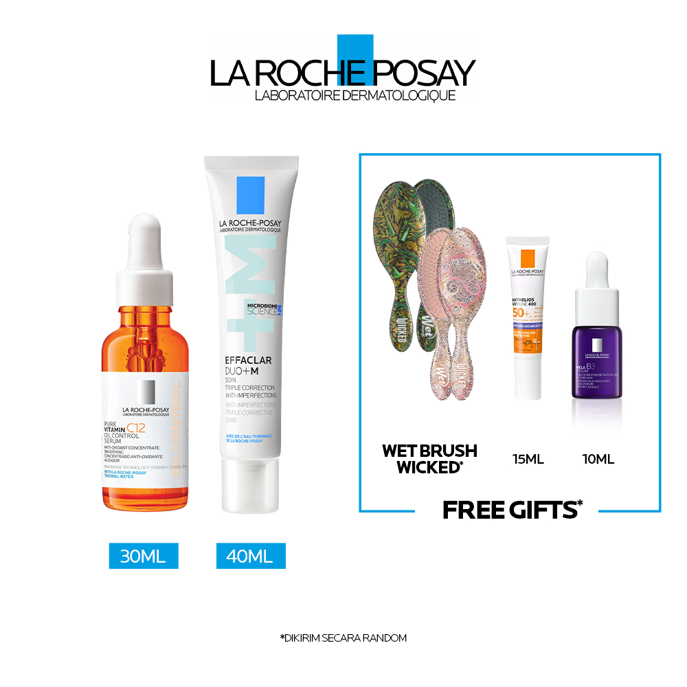 Jual [LIMITED] La Roche Posay Complete Anti Acne & Darkspot Bundle FREE ...