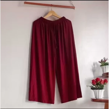 Celana Kulot Haigwaist Celana Wanita Jumbo Super Jumbo Muat BB 45 120 Kg