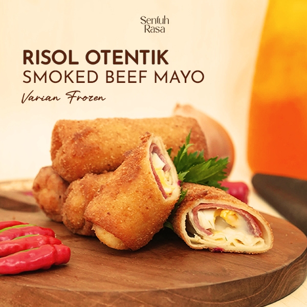 Jual Risol Frozen Varian Smoked Beef Mayo — Smoky Premium, Praktis ...